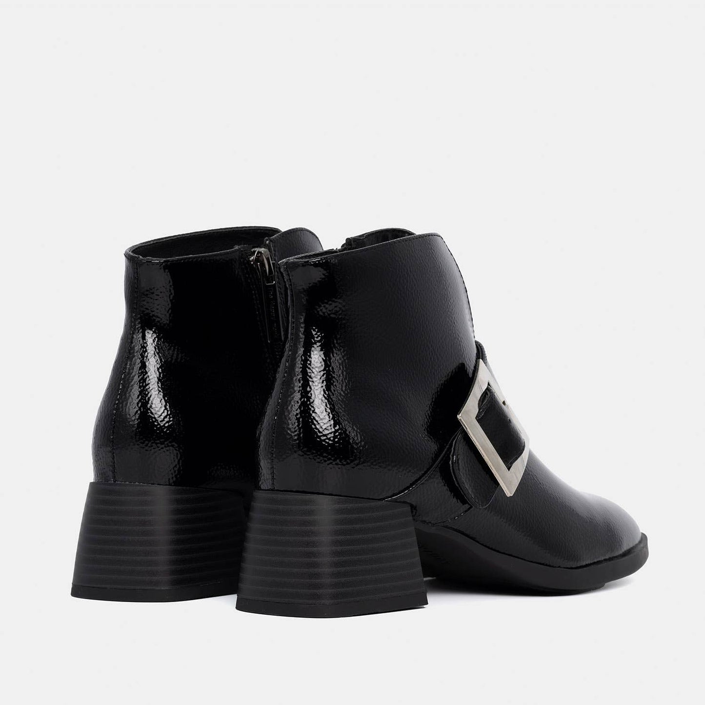 The Happy Monk - Elena Black Patent Leather