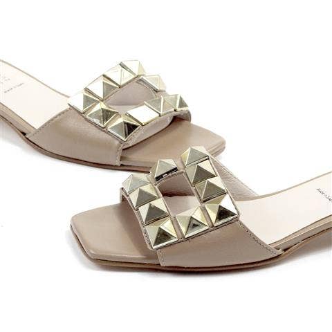 Jose Saenz - JS elegance sandal - Taupe nappa leather