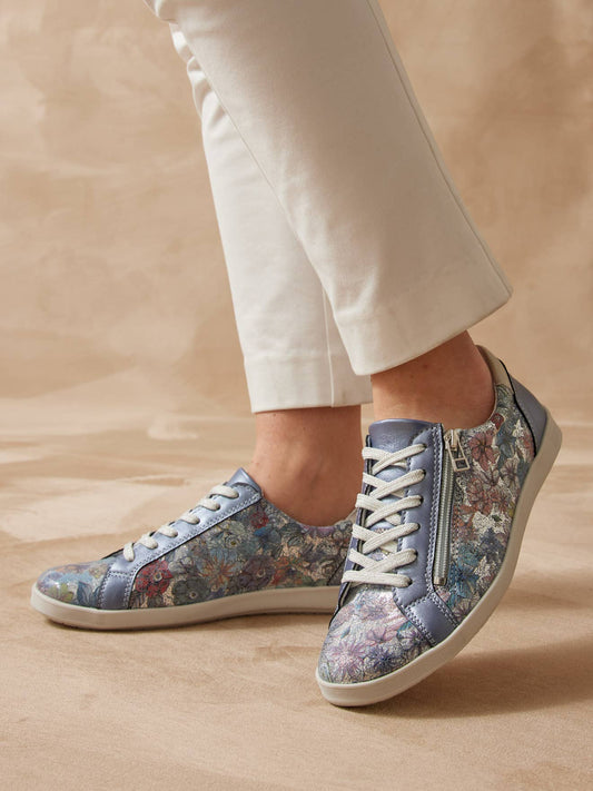 PEDICONFORT - Leather Sneakers with Aérosemelle®