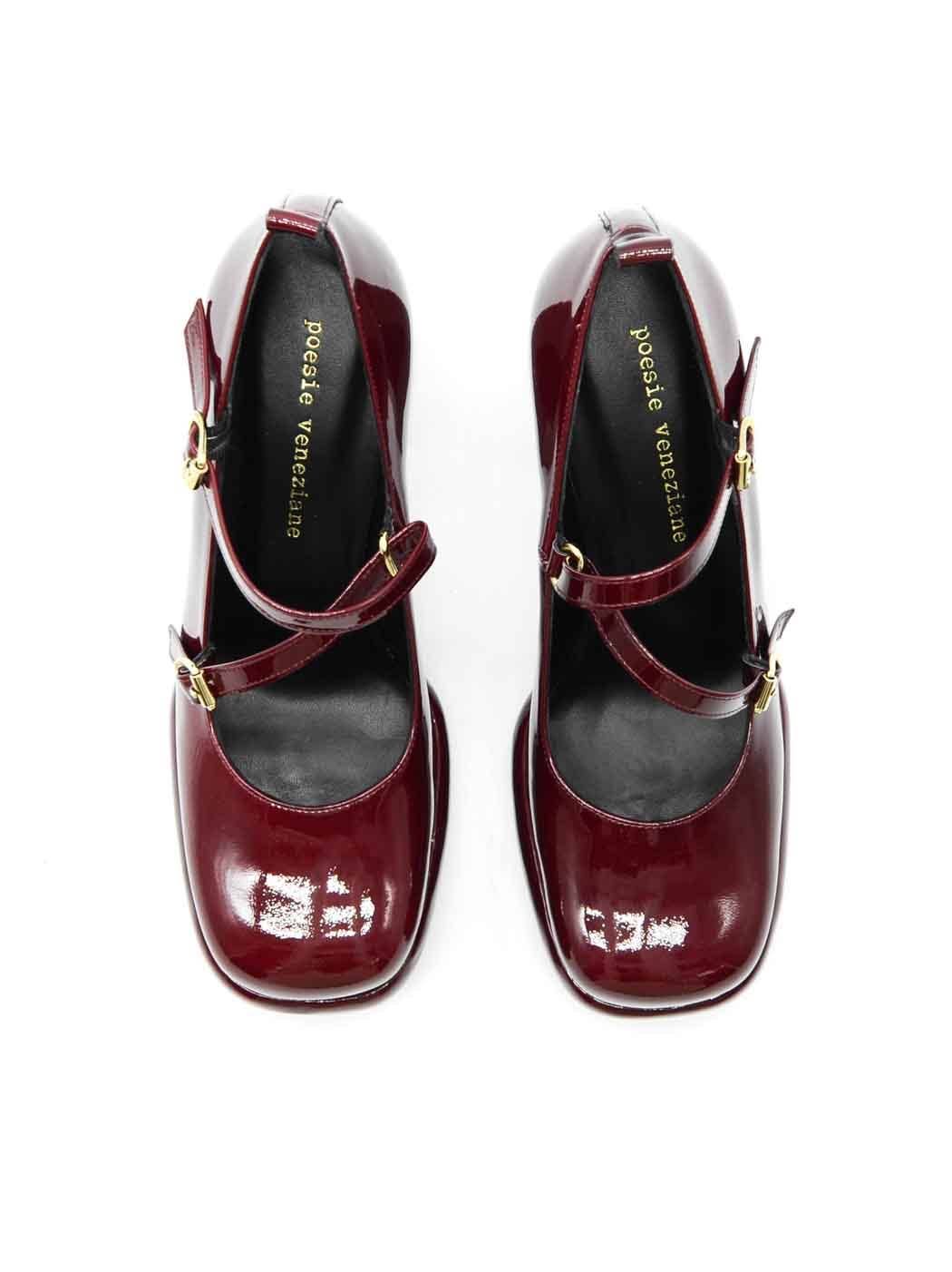 Poesie Veneziane - Denky Patent Leather Platform Pumps