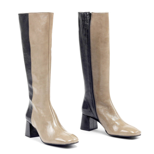 Jose Saenz - JS Elegance Castoro Napalack Leather-Black Boots