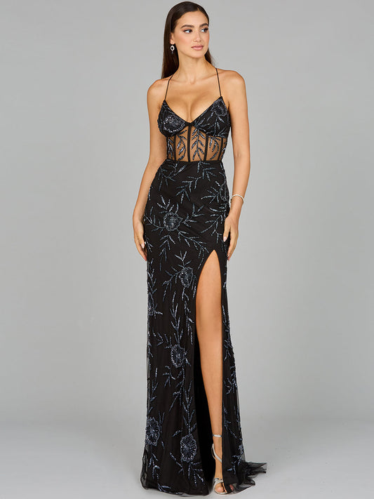 Corset Dress with Straps