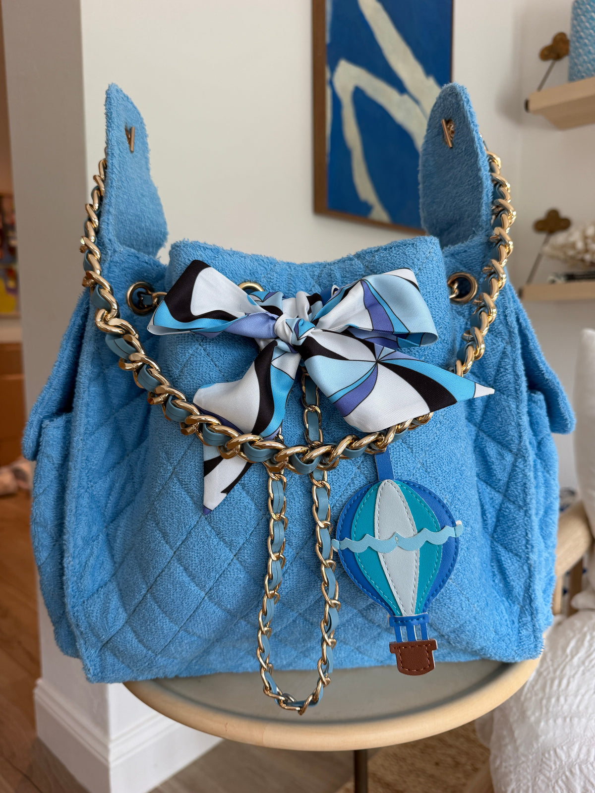Bayshore Bucket Medium - Sky Blue
