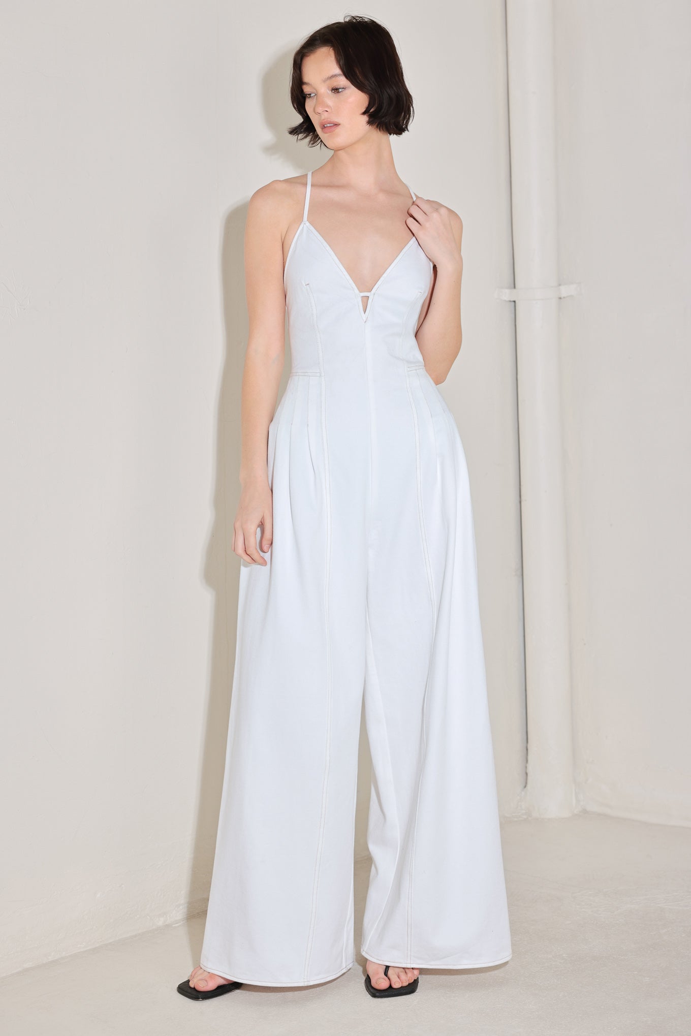 SERENE SEDUCTION WOVEN JUMPSUIT