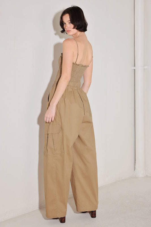 DESERT DAYDREAM WOVEN JUMPSUIT