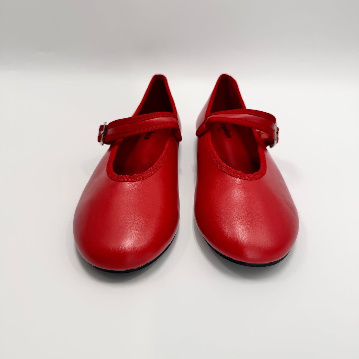 Stefan Paris - Red Mary Jane Flats