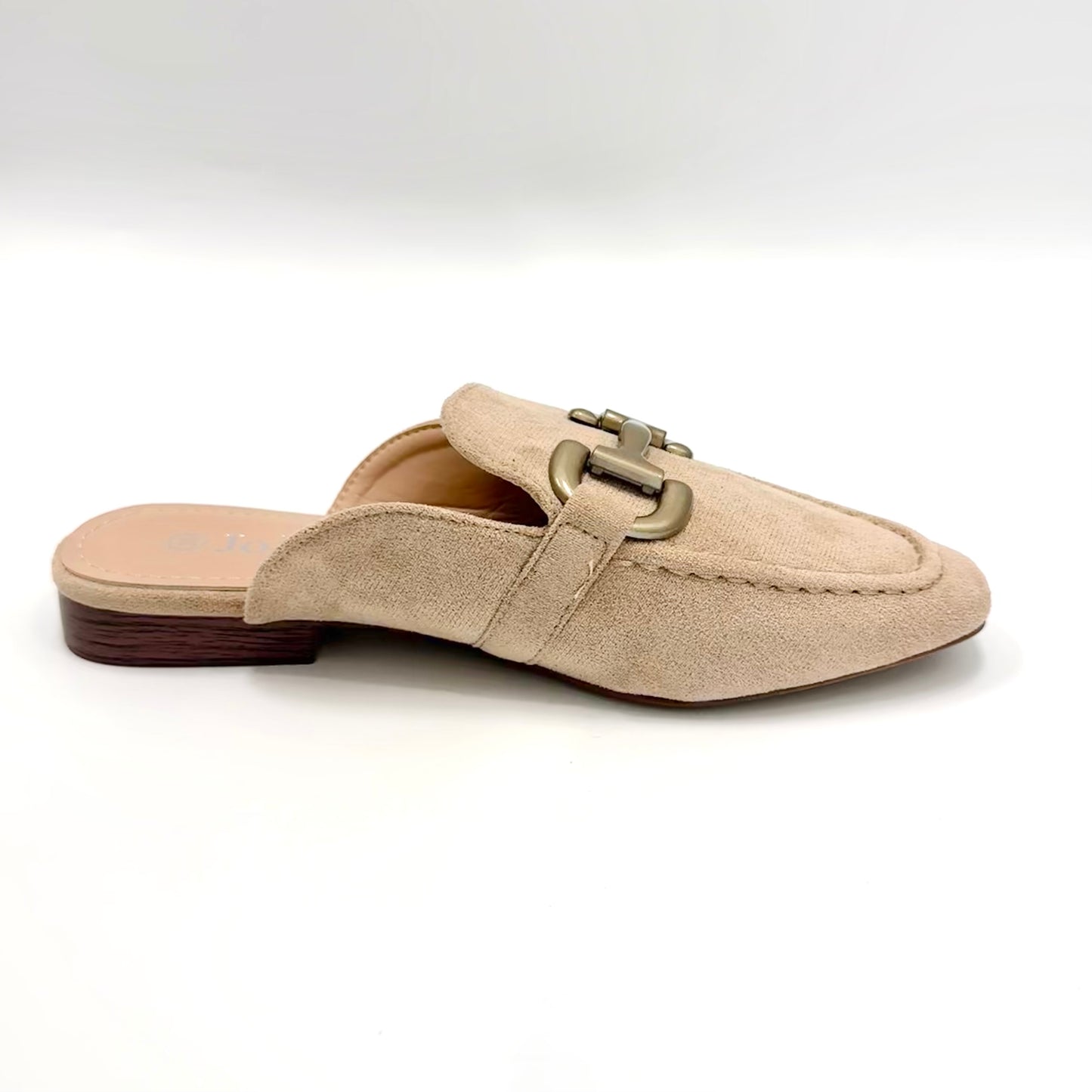 Joia Paris - Khaki Flat Mules