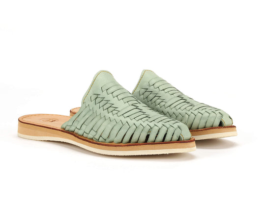 Marbella Huarache Slip-On Seafoam