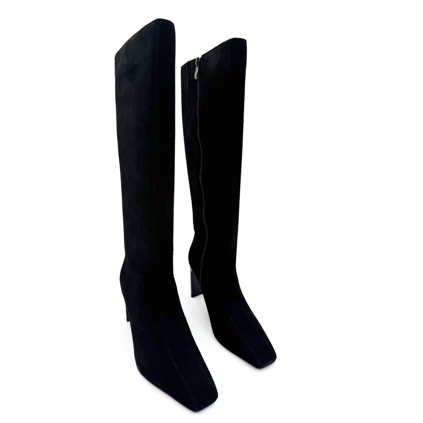 Mishel Suede Knee High Boots