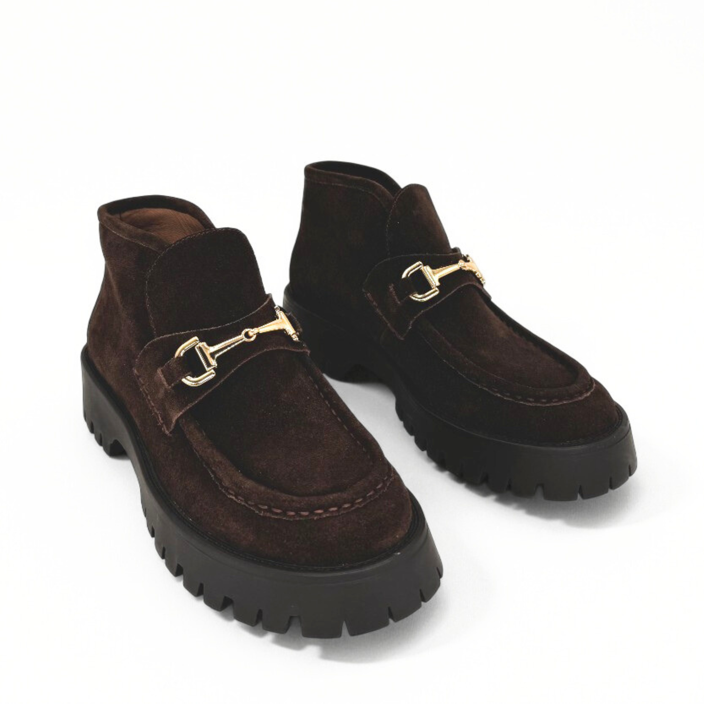 Dario Suede Horsebit Boots