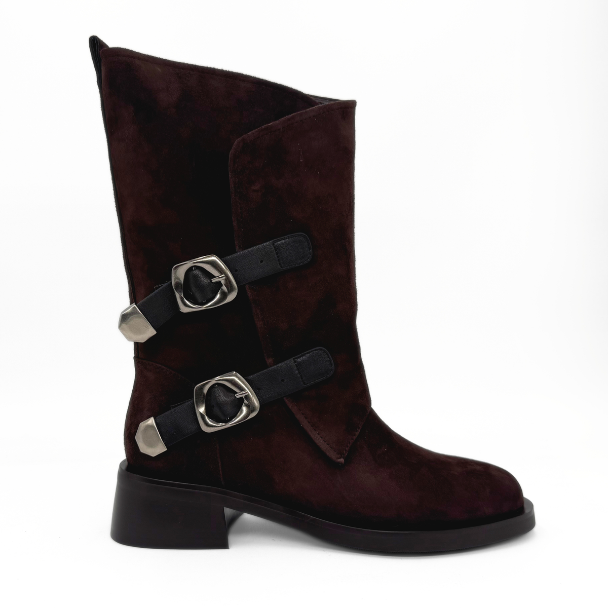 Remi Suede Moto Boots