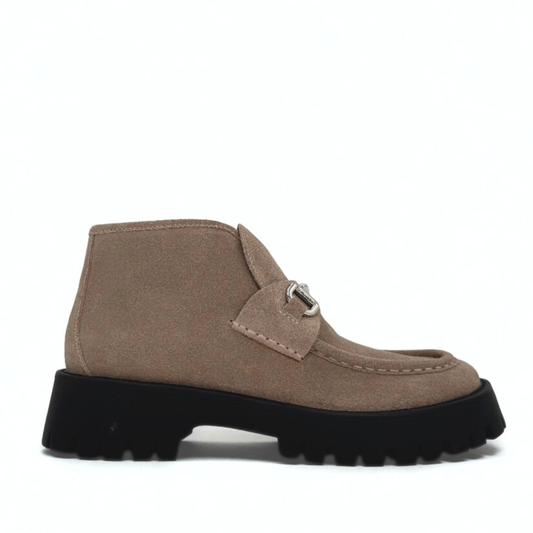 Dario Suede Horsebit Boots
