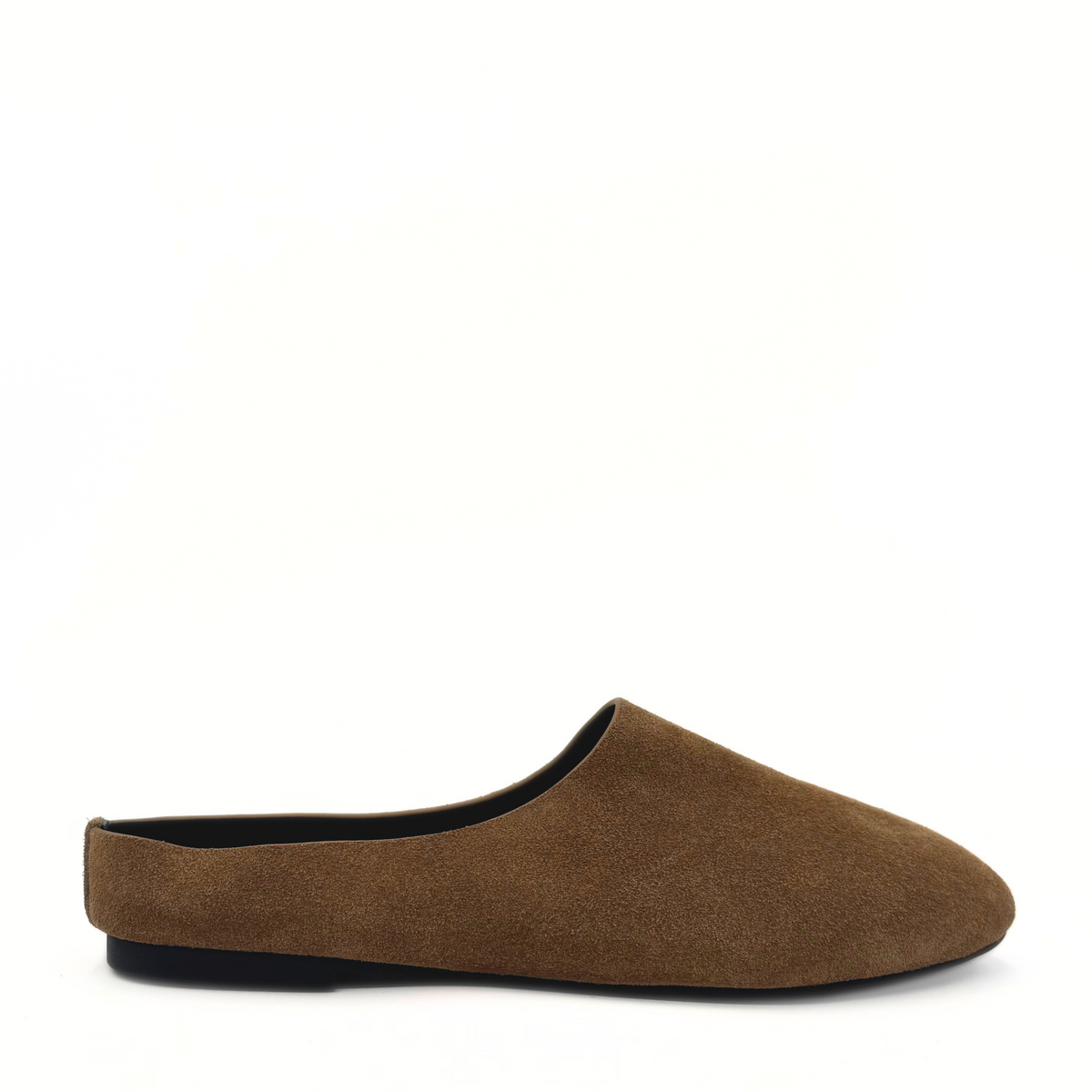 Blade Suede Mules - Taupe