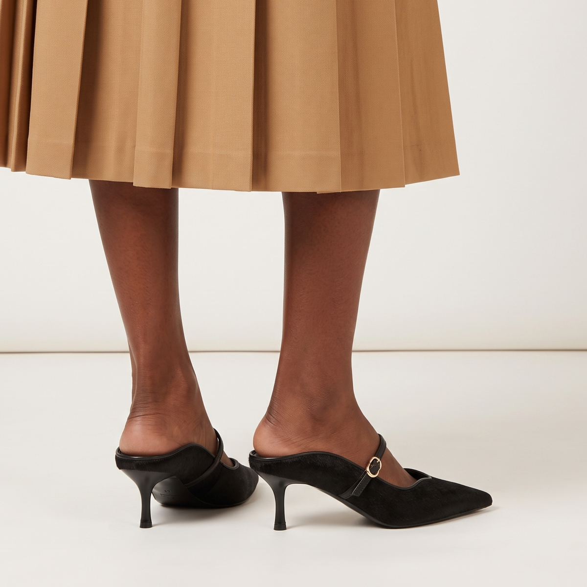 Nicky Pony Hair Pumps