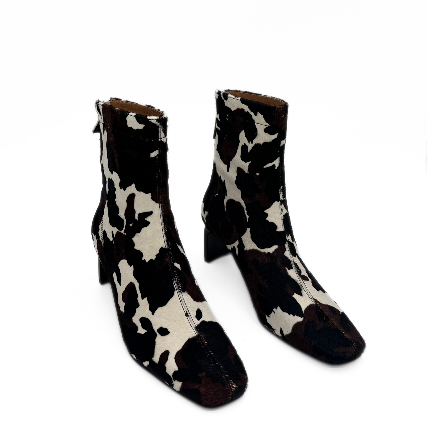 Harlow Cow Hair Booties