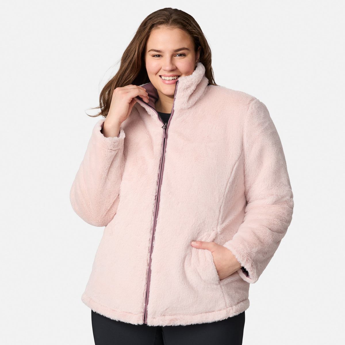 Women's Plus Size Cirrus Quilted Reversible Jacket
