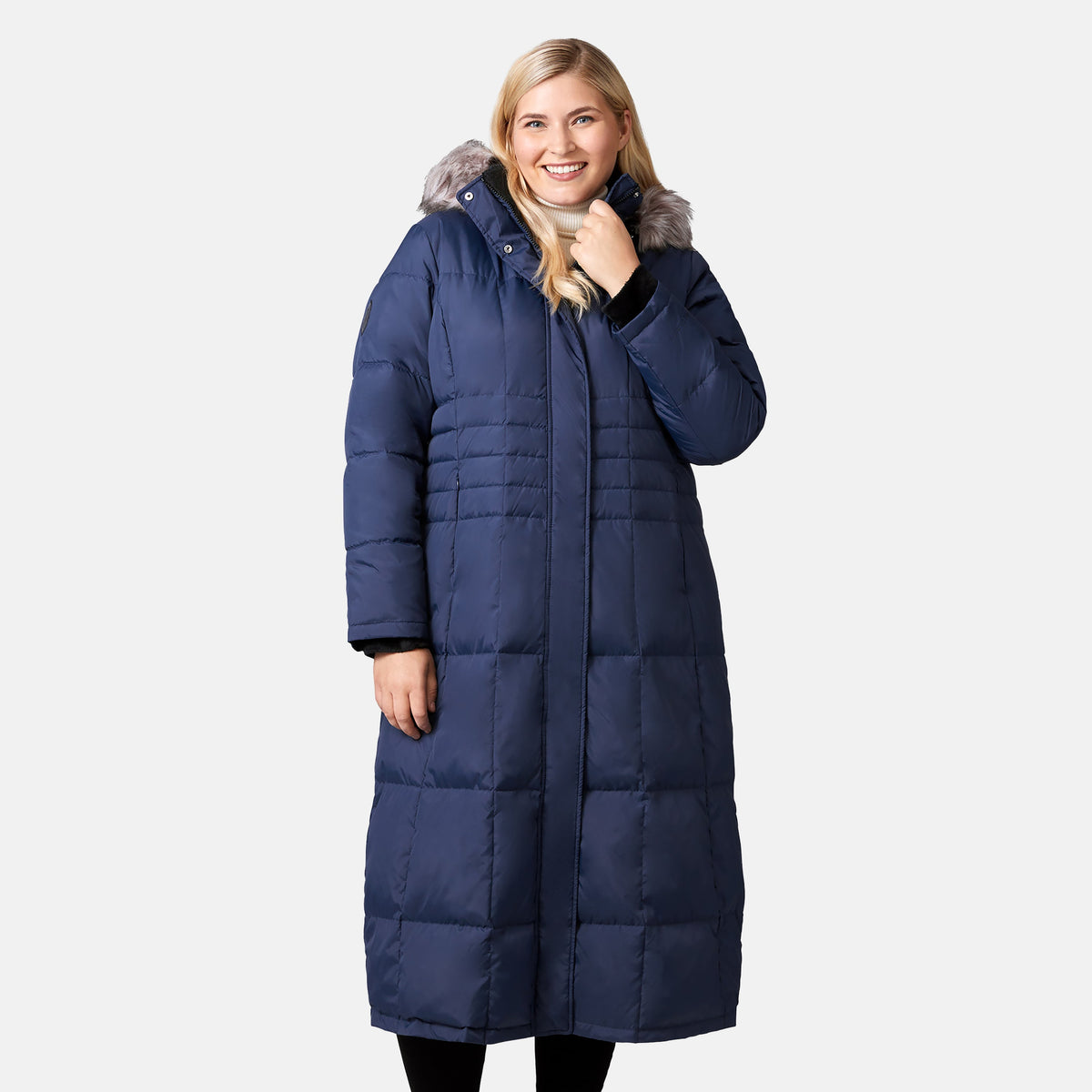 Women's Plus Size Full Length Splendor Down Jacket