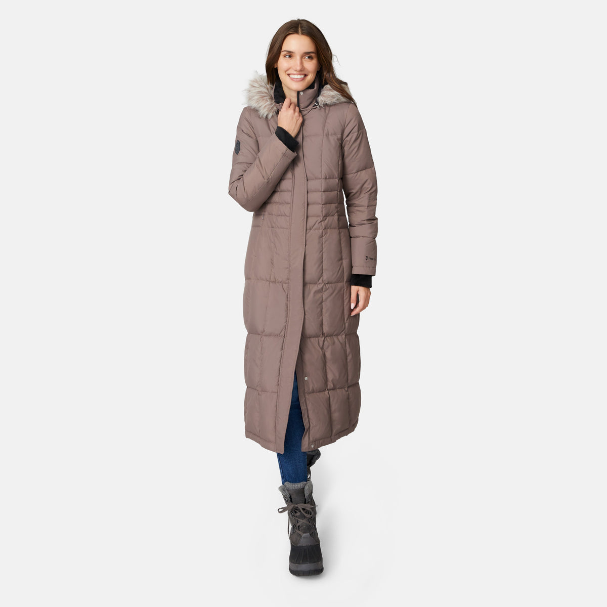 Women's Full Length Splendor Down Jacket