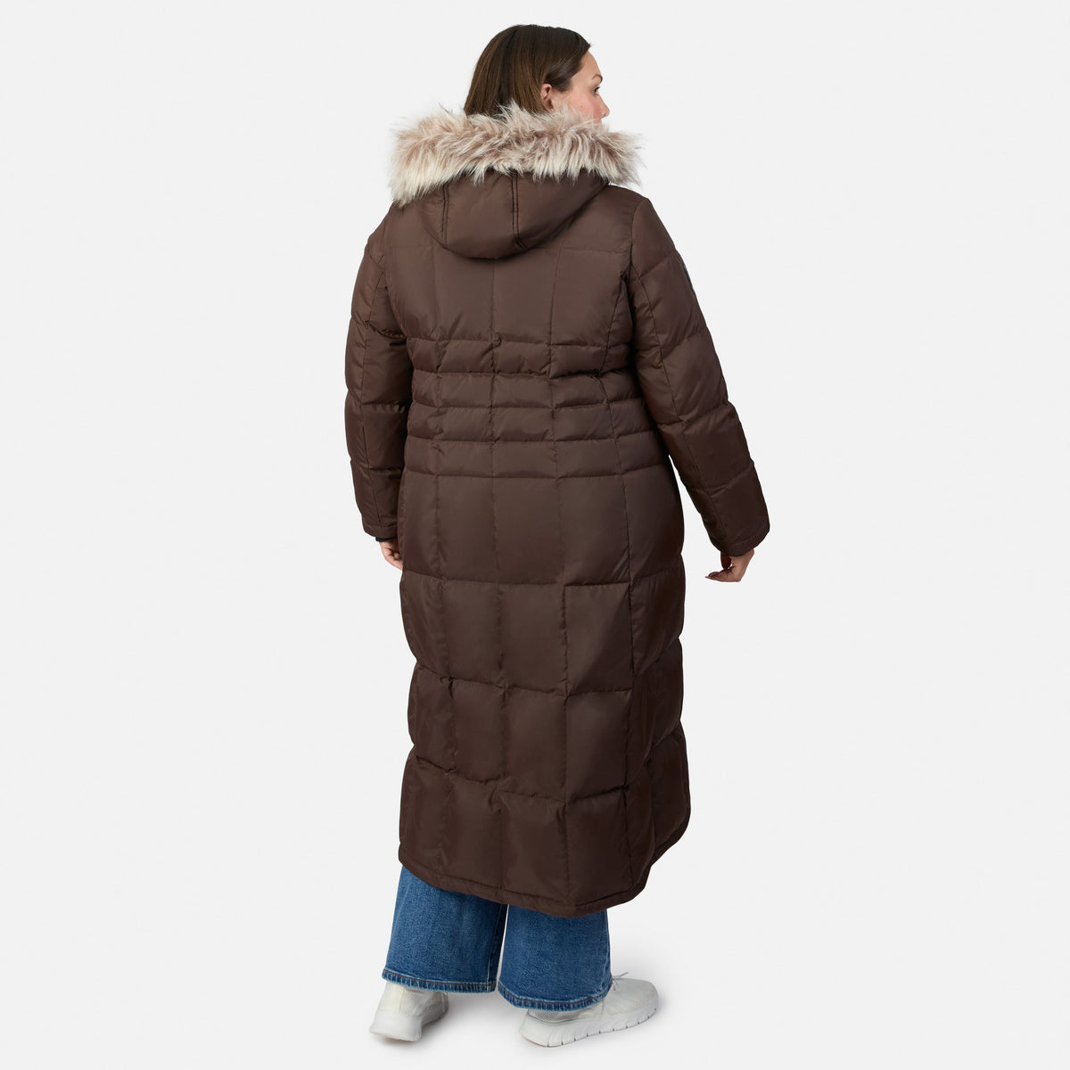 Women's Plus Size Full Length Splendor Down Jacket