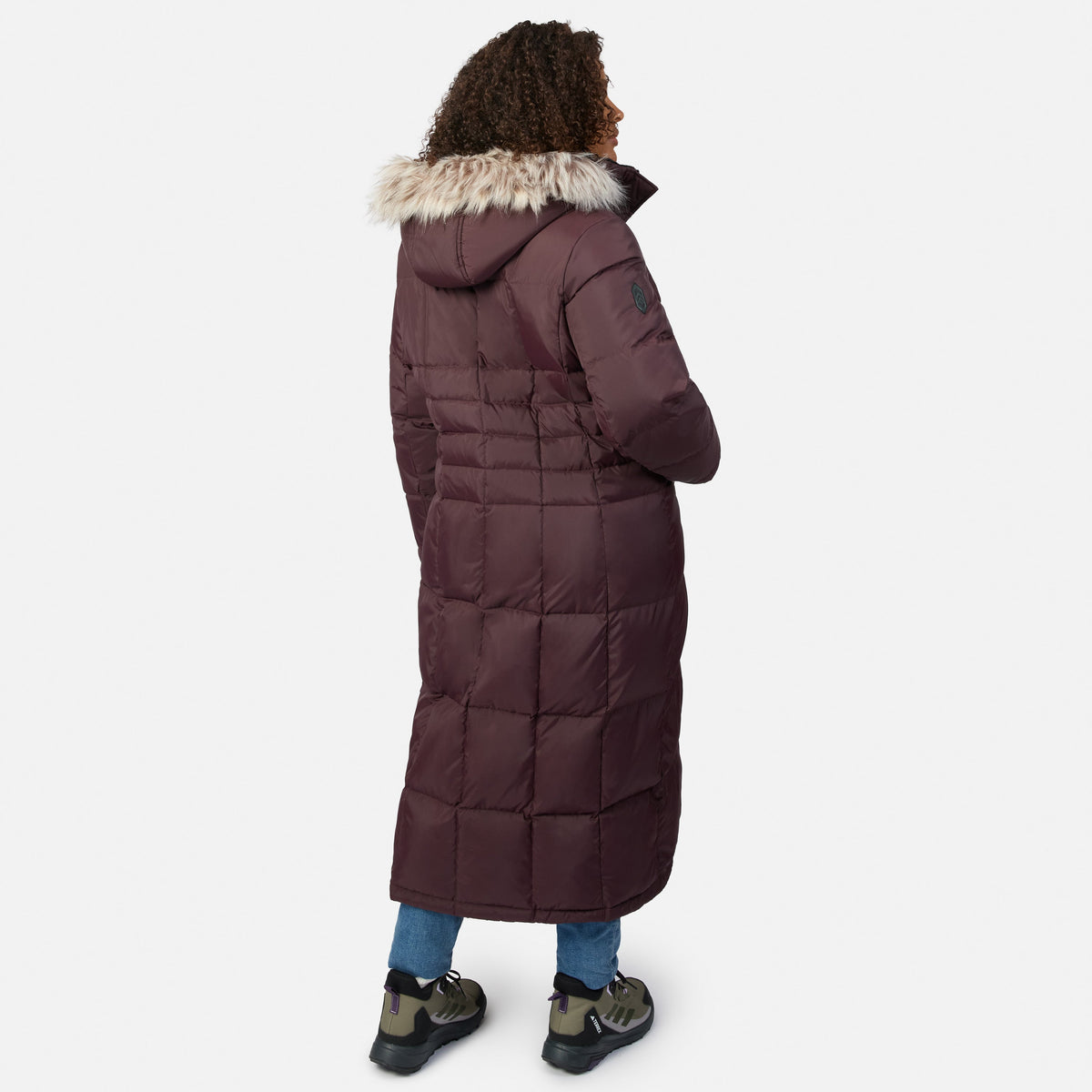 Women's Plus Size Full Length Splendor Down Jacket
