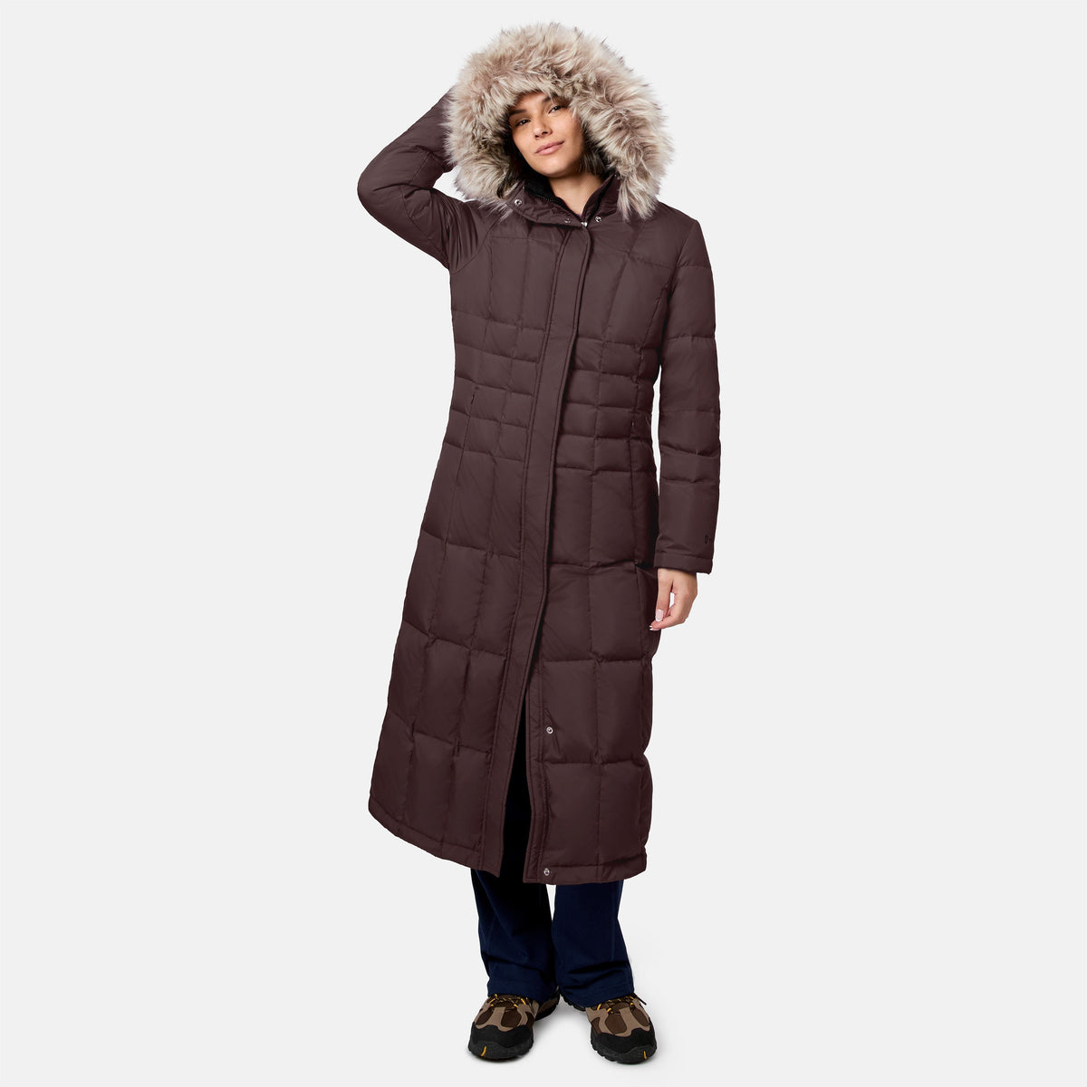 Women's Full Length Splendor Down Jacket