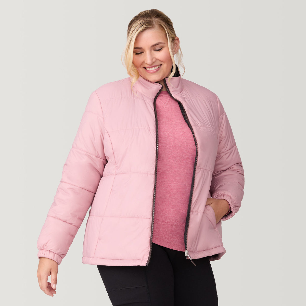 Women's Plus Size Back of Bell 3-in-1 Systems Jacket
