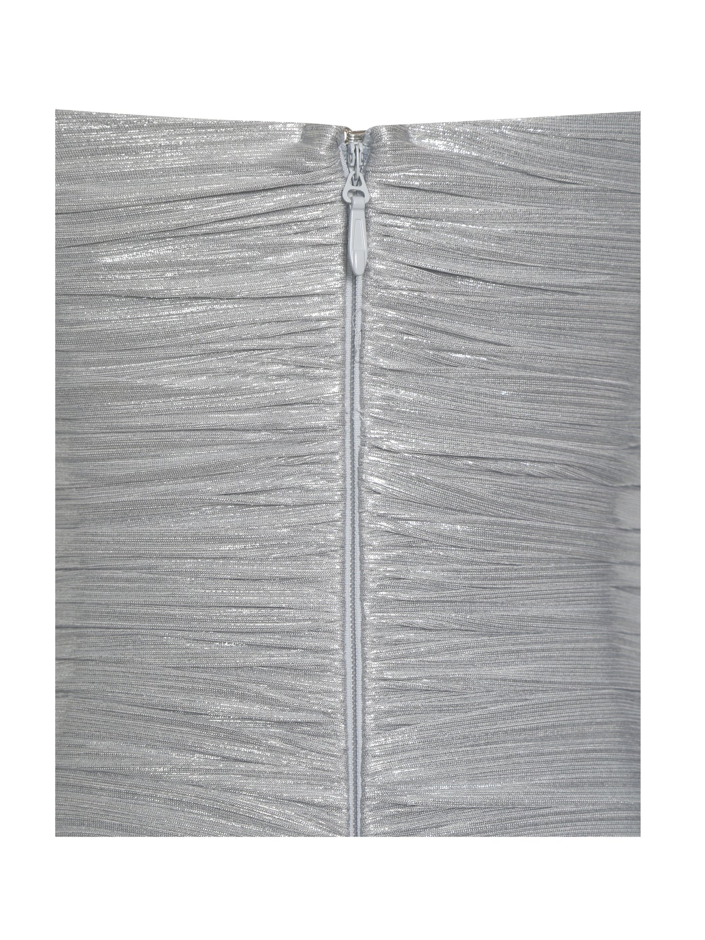 Palmer Silver Glitter Drop Waist Maxi Dress