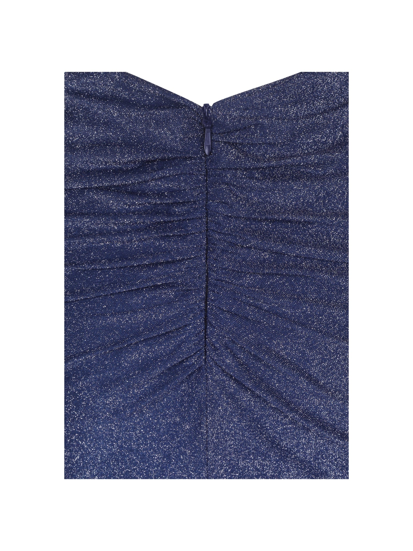 Terri Navy Sparkle Plunging Backless Maxi Dress