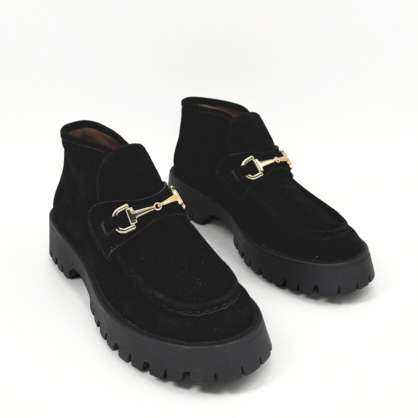 Dario Suede Horsebit Boots