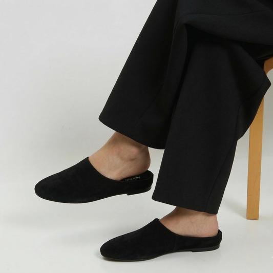 Blade Suede Mules