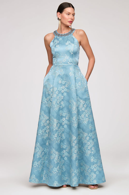 Donatella Halter Gown
