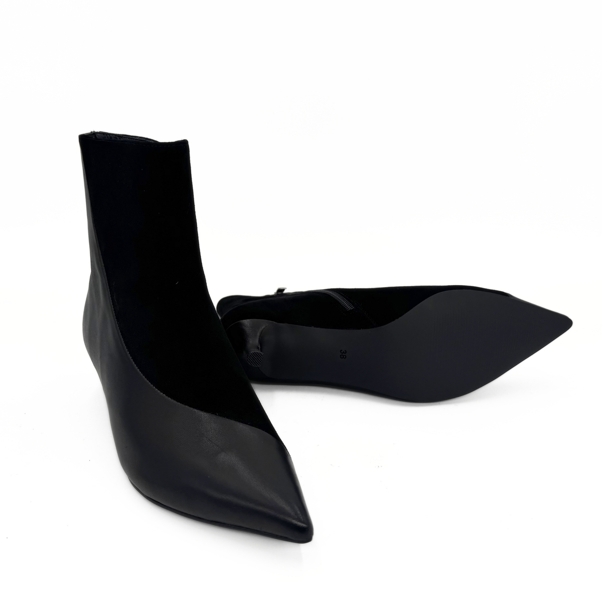 Helena Two-Tone Booties