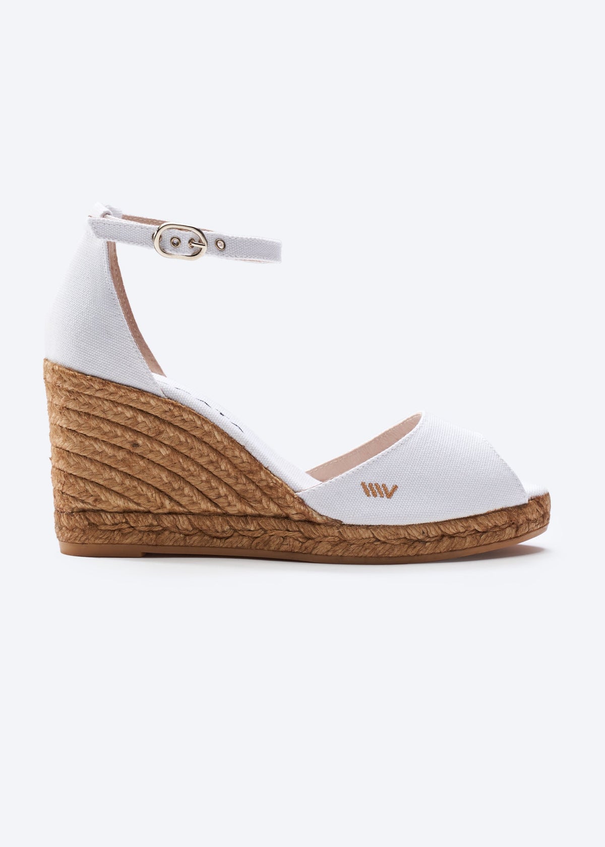 Aiguafreda Canvas Espadrille Sandal Wedges