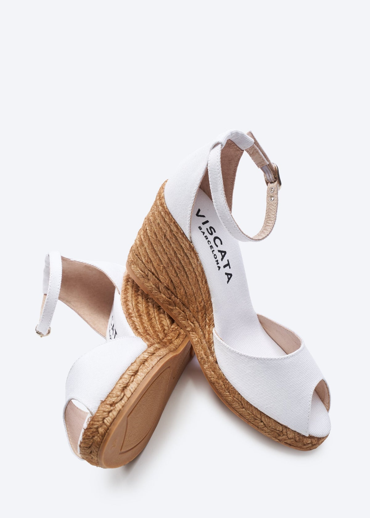 Aiguafreda Canvas Espadrille Sandal Wedges