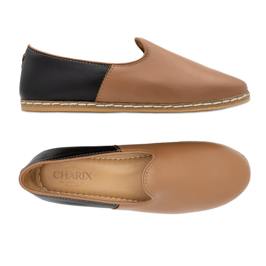 Camel Black Slip-On