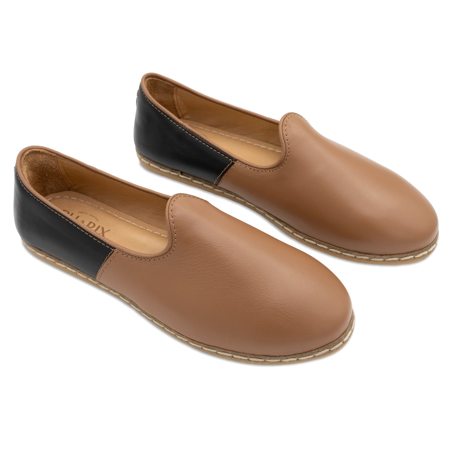 Camel Black Slip-On