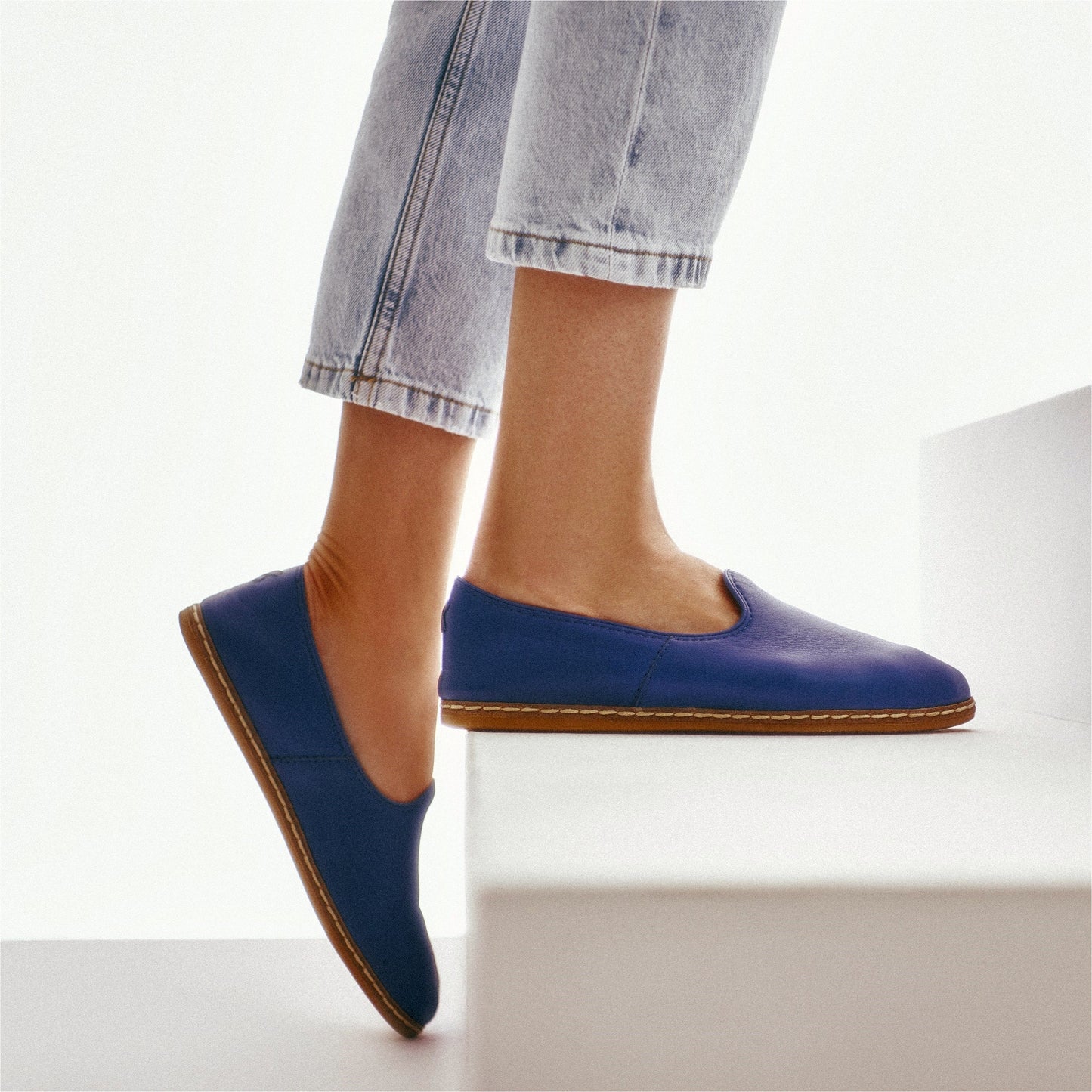 Cobalt Blue Slip-On
