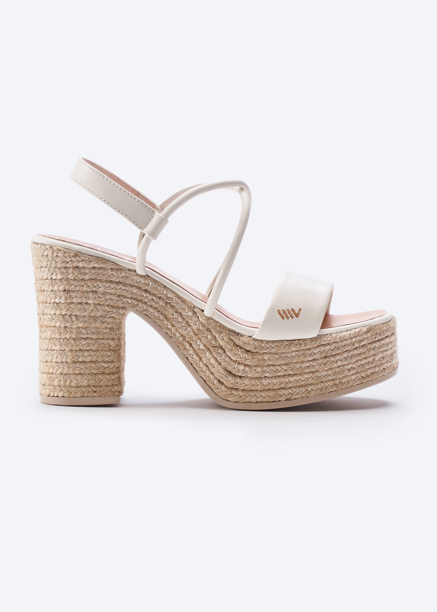Elia Archive Leather Espadrille Sandal Heels