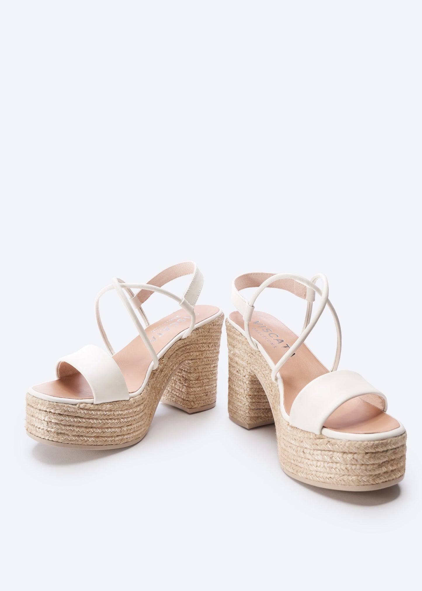 Elia Archive Leather Espadrille Sandal Heels