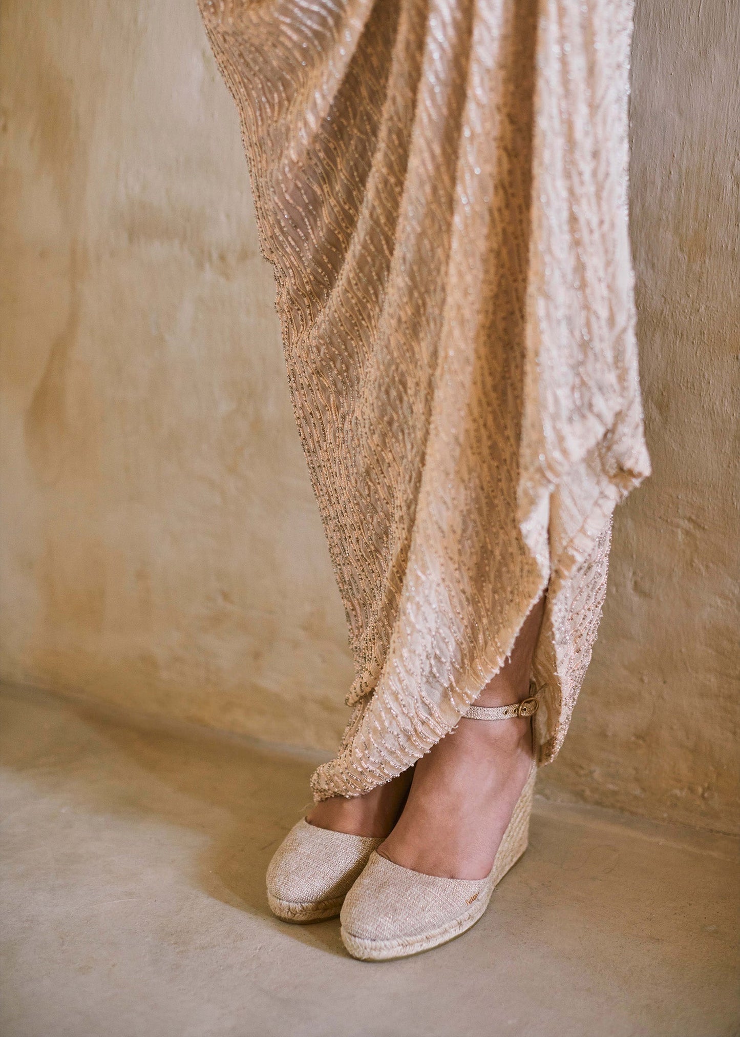 Estartit Premium Fabrics Espadrille Wedges