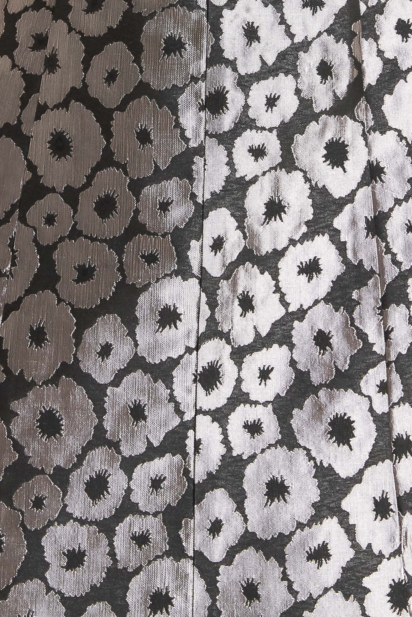 SHINE ON ME WOVEN JACQUARD MINI DRESS