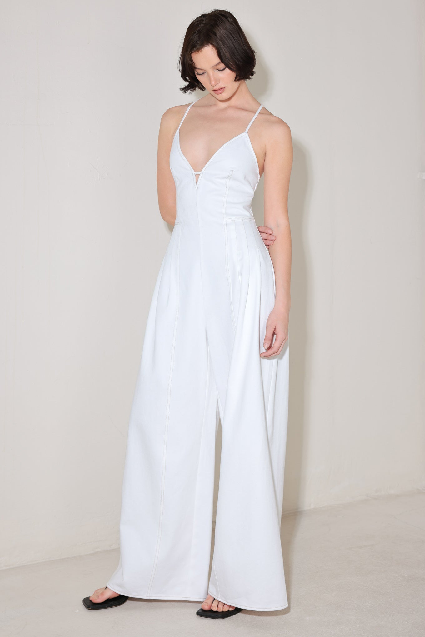 SERENE SEDUCTION WOVEN JUMPSUIT