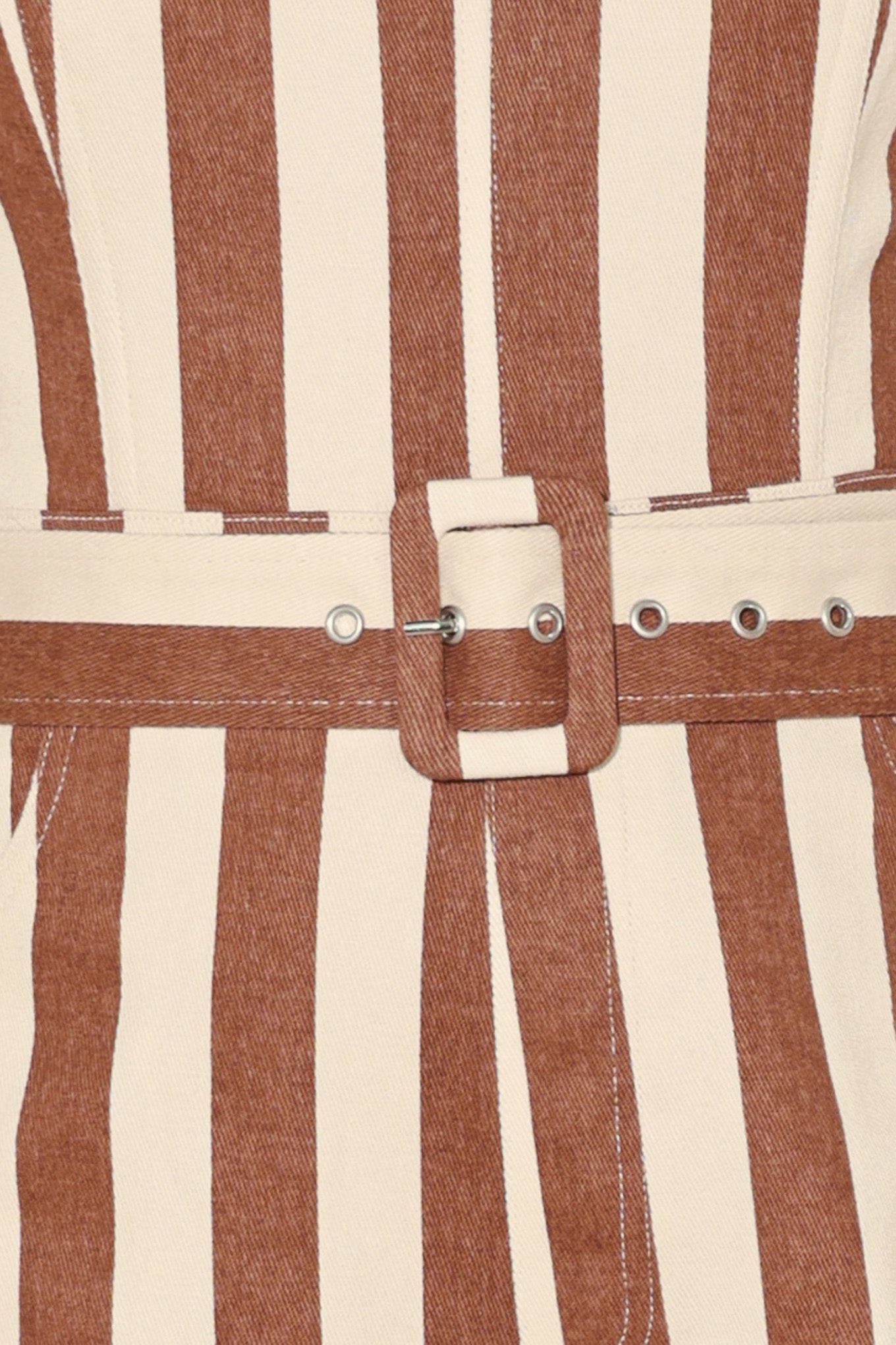 GOLDEN STRIPE ERA WOVEN JUMPSUIT