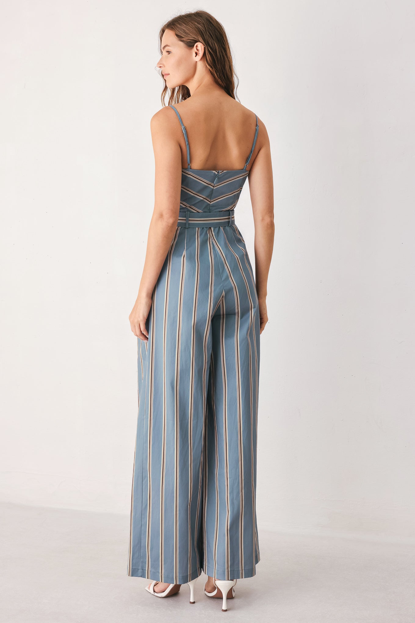 HAMPTON STRIPE WOVEN JUMPSUIT