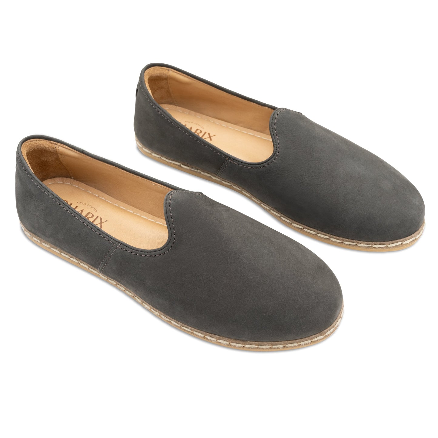 Graphite Nubuck Slip-On