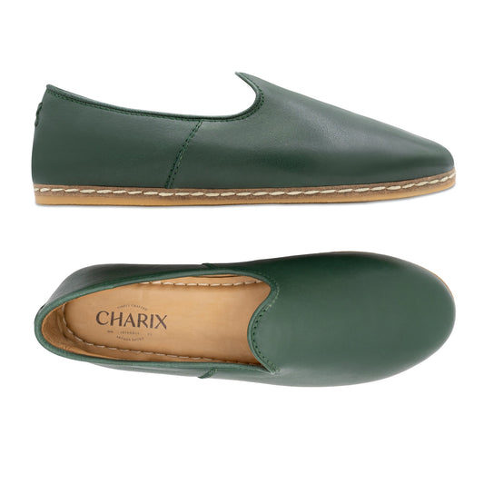 Hunter Green Slip-On