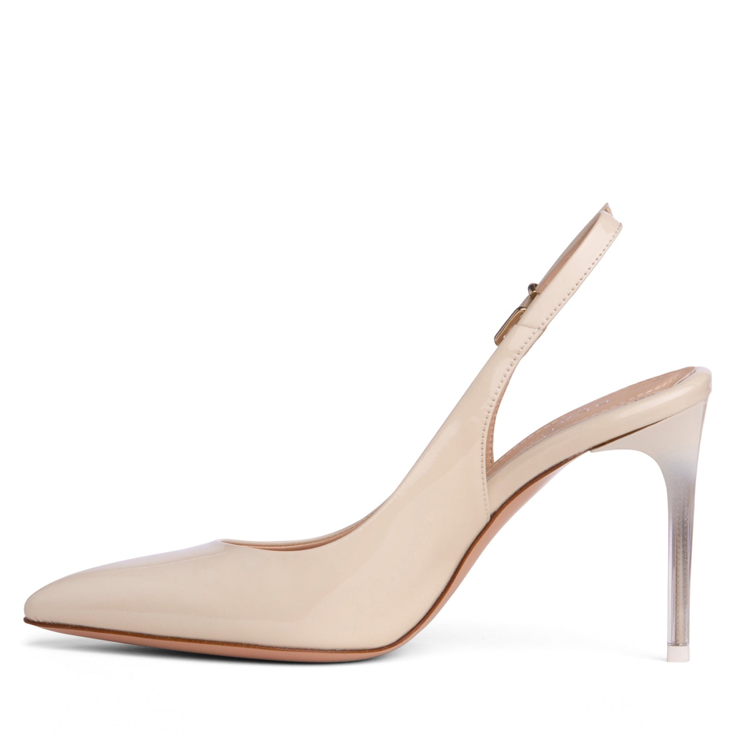 Marjorie Patent Leather Slingback Pump
