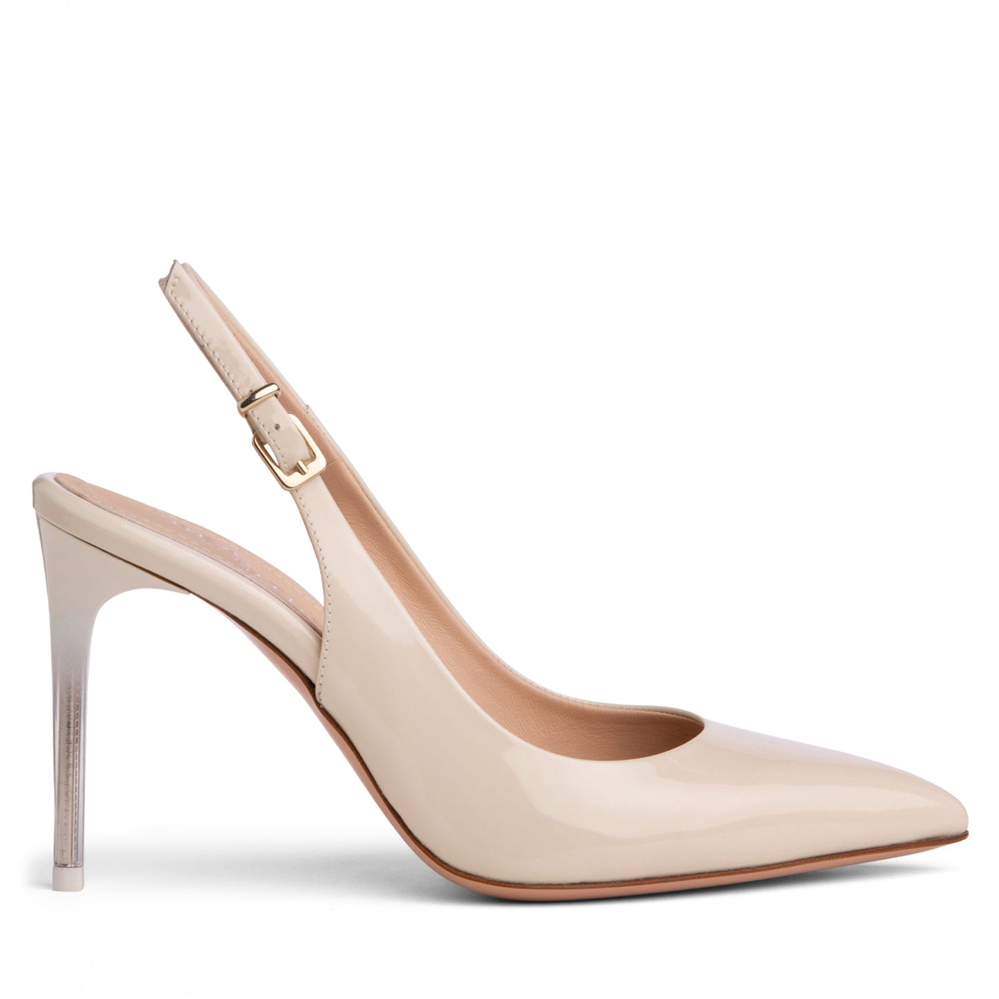 Marjorie Patent Leather Slingback Pump
