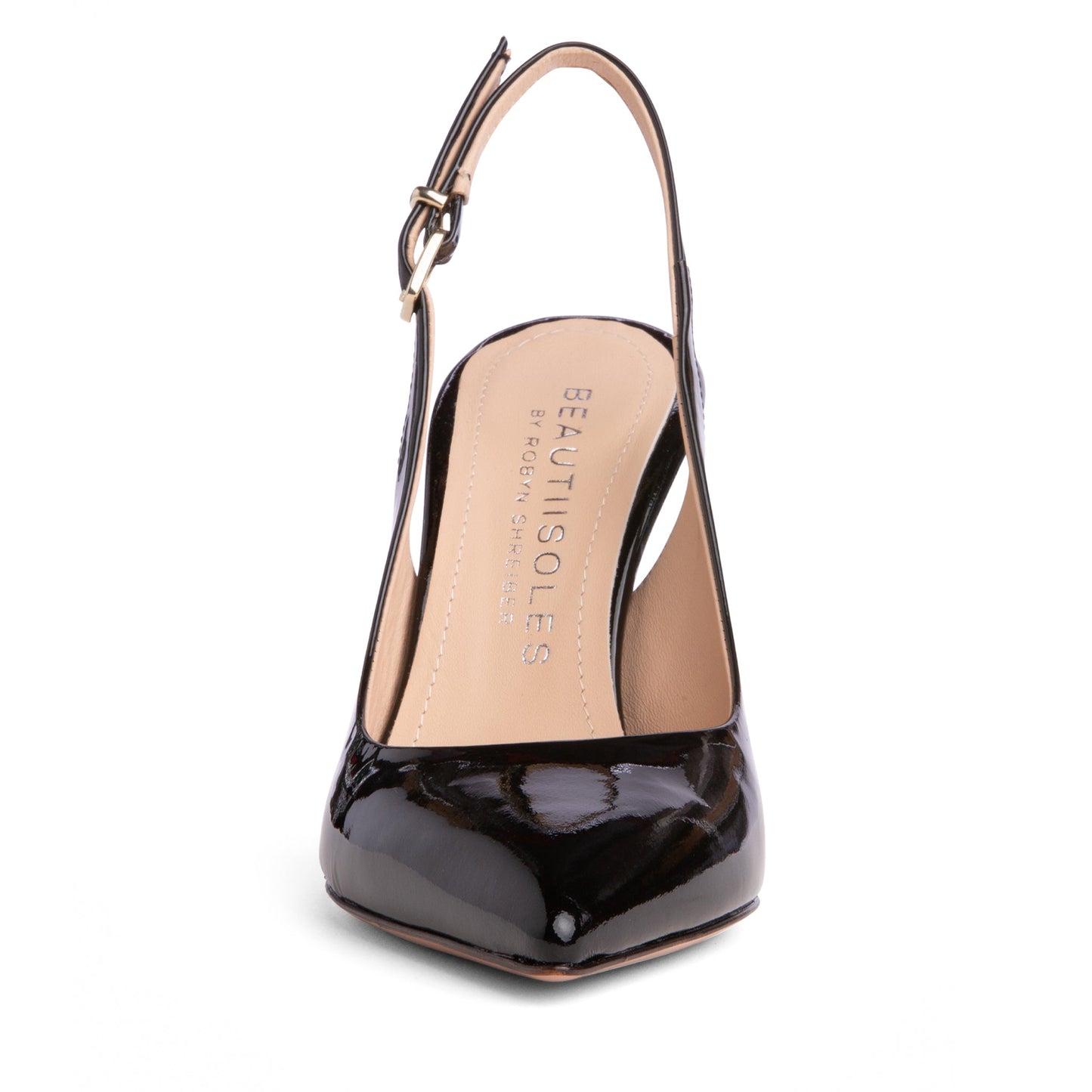 Marjorie Patent Leather Slingback Pump
