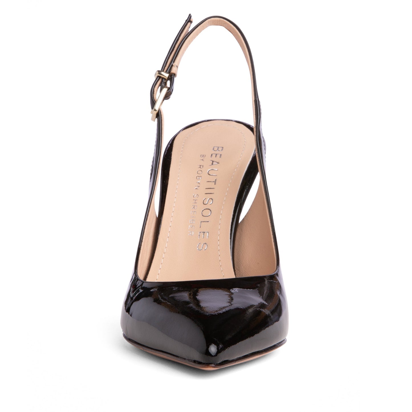 Marjorie Patent Leather Slingback Pump